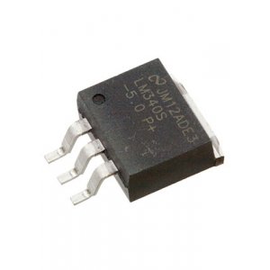 LM340S-5.0/NOPB, Регулятор положительного напряжения + 5В, 1А, [TO-263]