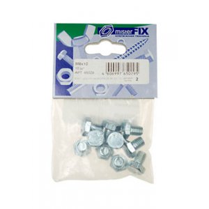 65029, болт с ш/гр головкой DIN 933 M 8х10