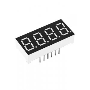 FYS-8016BUHR-21, 7-сегментный дисплей 20,4мм красный ОА