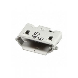 47346-0001, разъем Micro USB розетки 5 контактов 65мм SMD угловой