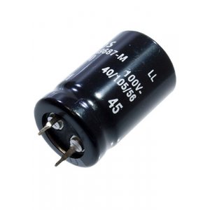 B41505A9687M000, конденсатор 680мкФ 100В 20% 6.3мм шаг snap-in d22*35мм