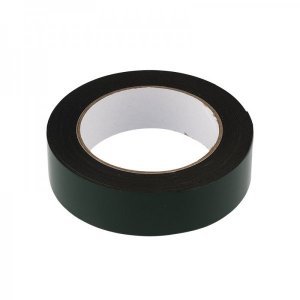 Двухсторонний скотч, черная вспененная ЭВА основа 30 мм, ( ролик 5 м)  REXANT