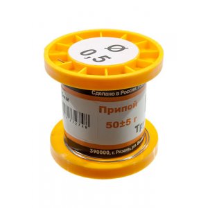 Припой ПОС61 ТР 0.5мм катушка  50г
