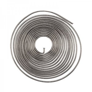 Припой с канифолью ПОС-61 REXANT, 1 м, Ø0.8 мм, (олово 61%, свинец 39%), спираль, конверт