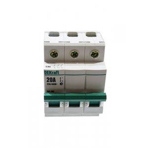 А4837, Выключатель-разъединитель ВН103-3Р-020А 17060DEK 20A 3