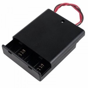 BH640 Батарейный отсек 4 х АА (с проводами, закрытый) 1шт