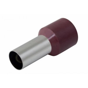 НАКОНЕЧНИК ШТЫРЕВОЙ ВТУЛОЧНЫЙ изолированный   F-16мм 35мм² (НШВи 35-16 / Е35-16)  красный  REXANT