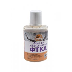 ФТКА  ФЛЮС ДЛЯ ПАЙКИ АЛЮМИНИЯ 30мл