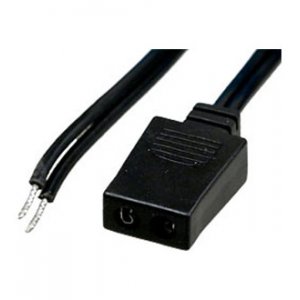 19-1180, разъем питания прямой с проводом 1м на вентилятор