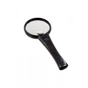 MG2B-5, лупа со светодиодной подсветкой d=75 мм l=190 мм 3х 8х