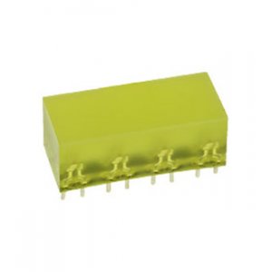 L-895/8YDT, светодиодная полоса желтая 10х22мм 10мКд