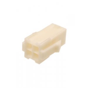 172159-1, miniUMNL, розетка на кабель 2х2 контакта шаг 4.14мм