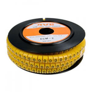 ECM-2-R "9", ECM-2-R марк.каб.3.8-5.5мм,"9"500шт