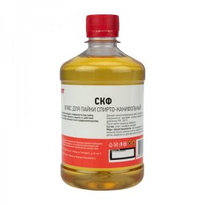 Флюс для пайки REXANT, СКФ (спирто-канифольный), 500 мл, флакон