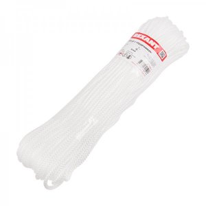 Шнур с сердечником "REXANT" 7мм 50м (белый)