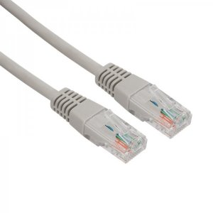 Rexant Пaтч-корд U/UTP, CAT5E, RJ45-RJ45, LSZH серый, 1,5м