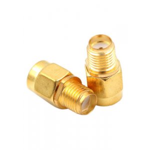 RP SMA-F - SMA-M, переходник прямой розетка-вилка