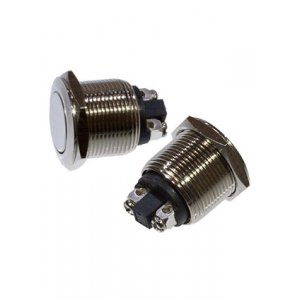 SC-988 A, Кнопка антивандальная металл 19мм 250В/2А