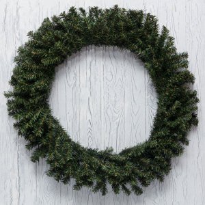 Еловый венок Ø 90 см, ПВХ