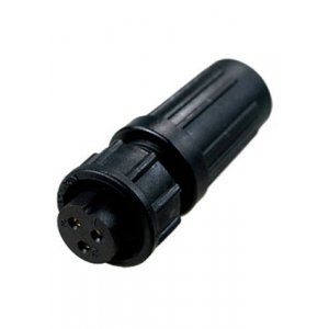 PY07-3T, розетка на кабель пластик. IP67 3 контакта 4А 250В