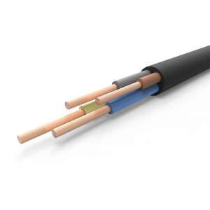 Кабель КГтп-ХЛ 4х2,5 (3х2,5+1х1,5) мм², длина 20 метров, ГОСТ  REXANT