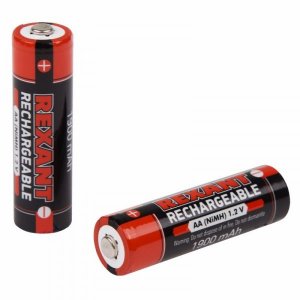 Аккумулятор тип  AA  "пальчиковый" 1.2В 1900мАч "REXANT" блистер 2 шт