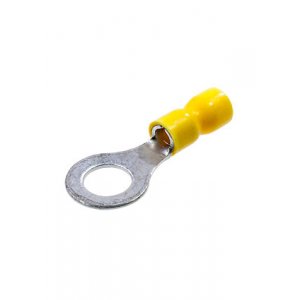 НКИ 6.0 8, наконечник кольцевой изолированный под винт М8 на провод 2.5-6.0мм2 (SG57616)