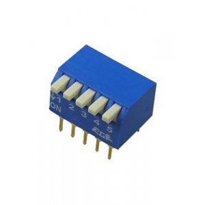 RPL-05, DIP переключатель 5 поз. угол 90 (аналог SWD3-5)