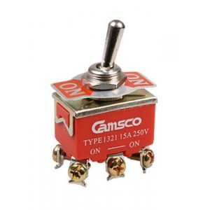 8U-1321, тумблер ON-ON 250В 15А