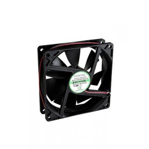 EC9225H24S, Вентилятор 24В, 92х92х25мм , подш. скольжения, 2600 об/мин  + крепеж