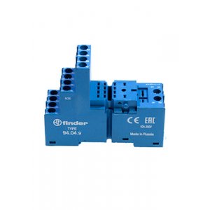 94.04.9SPA, Розетка с винтовыми клеммами (с зажимной клетью) для реле 55.32, 55.34, таймера 85.02, 8