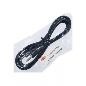 3-0015G-1.5, Шнур шт 3.5 st-шт 3.5 st plastic-gold, d=4 мм, 1.5 м