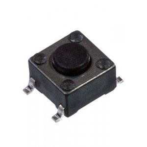 KAN0642-0431B010-42, кнопка тактовая SMD 6х6 h=4.3мм (IT-1102W8-160G-G)