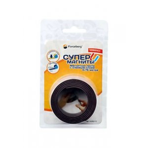 Магнитная лента с клеевым слоем 750х12.5мм