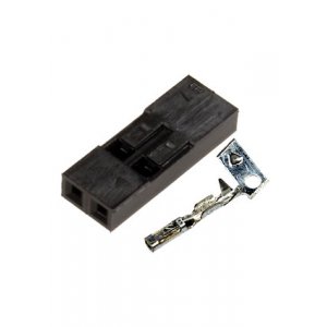 BLS-2, гнездо на кабель шаг 2.54мм 1x2 контакта