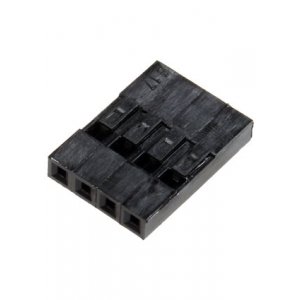 Dupont 4pin, корпус разъема 2.54мм 4 контакта