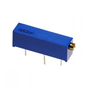 3006P-1-102LF, резистор подстроечный 1кОм многооборотный