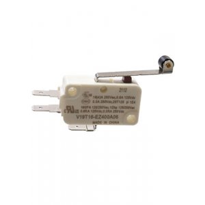 V19T16-EZ400A06, микропереключатель SPDT лапка с роликом 250В 16A фастон 4,7мм  4.92N