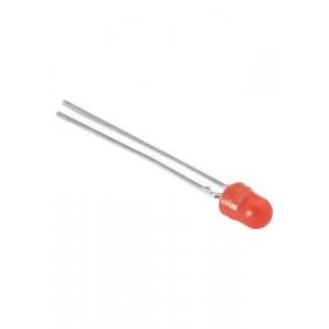 КИПД66В-К, Светодиод  красный 50  d=3мм 10мКд 665нМ