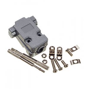 DPT-9C, корпус для D-SUB 9pin с удлиненным винтом