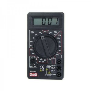 Портативный мультиметр M832 с прозвонкой+меандр MASTECH