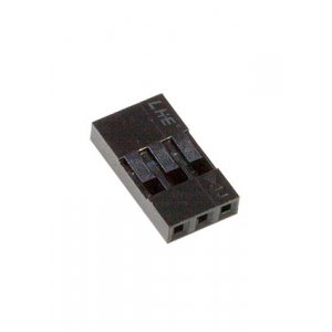 BLS-3, гнездо на кабель шаг 2.54мм 1x3 без контактов (I-DS1071-SCB01*3)