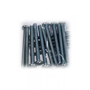 Винт с полуцилиндрической головкой М4х40 DIN 7985, сталь С1008, шлиц PHILLIPS №2, 15 шт.