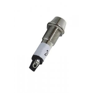 XD8-1-G-03VDC, светодиод с держателем зеленый 8 мм 3В