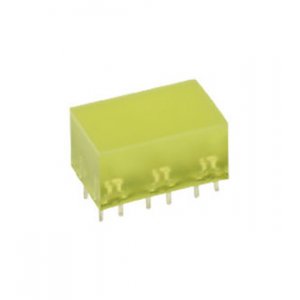 L-885/6YDT, светодиодная полоса желтая 10х16мм 10мКд