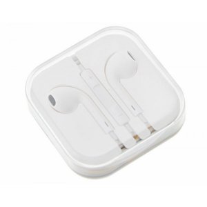 Наушники с микрофоном белые