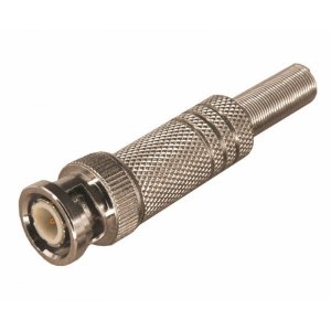 РАЗЪЁМ  штекер  BNC  под винт  с пружиной  металл  REXANT