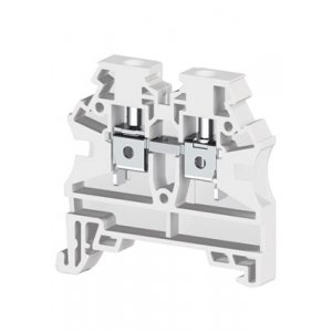 AVK4 RD (белый), 304216RP Клеммник на DIN-рейку 4мм.кв.