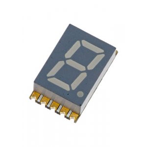 KCSA03-123, 7-Seg Display 1-Digit 7.62mm  Green