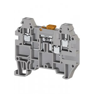 AVK2,5EA (серый), 324949 Клеммник 3-х выводной с размыкателем, 2,5 мм.кв.